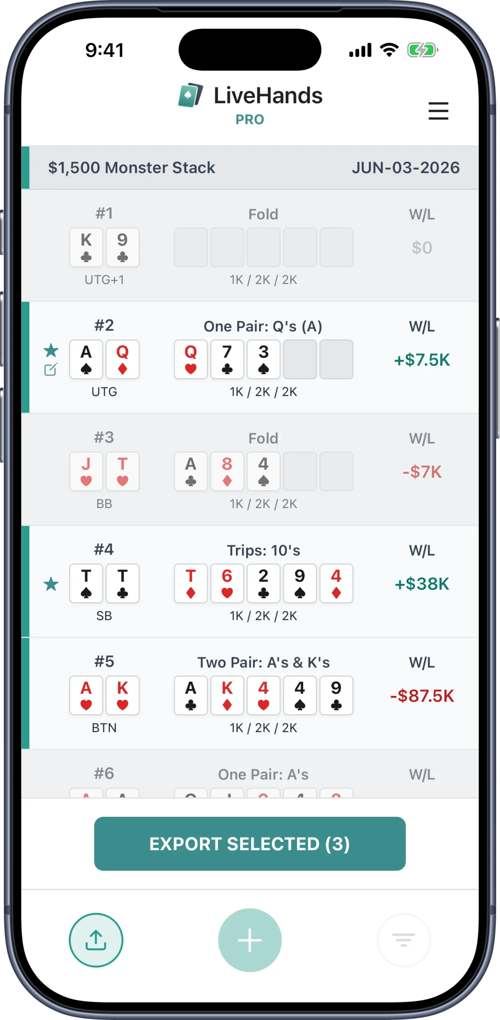 Table To Database
In One Tap